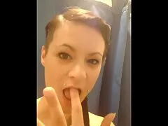 Layla Londonjoys Bruces với một khổng lồ phim sex cổ đại vòi nước